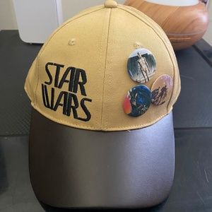 Original Disney Star Wars hat with badges